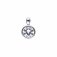 DiamonFire Silver Zirconia 1.50ct Solitaire Bezel Set Necklet