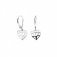 Azendi Silver Heart of Yorkshire Earrings