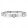 Trendsetter Stainless Steel & Pavé CZ Smarty Bracelet