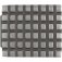 Nomination Polished Gun Metal Small Grid Ikons