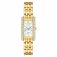 Citizen Ladies Eco Drive Rect Mother of Pearl Bracelet Watch.