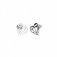 Azendi Silver Heart of Yorkshire Stud Earrings.