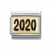 Nomination 18ct Gold & Enamel 2020 Messages Charm