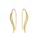 Azendi Gold Vermeil Metropolitan Hook through Earrings