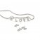 Nomination SeiMia Silver & Red CZ Stone Pendant