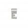 Nomination SeiMia Silver & CZ Letter E Pendant