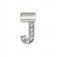 Nomination SeiMia Silver & CZ Letter J Pendant