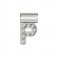 Nomination SeiMia Silver & CZ Letter P Pendant