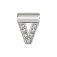 Nomination SeiMia Silver & CZ Letter V Pendant