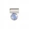 SeiMia Silver & Light Blue CZ Stone Pendant