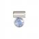 Nomination SeiMia Silver & Light Blue CZ Stone Pendant
