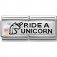 Nomination Double Engraved Ride a Unicorn Silver Shine
