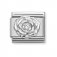 Nomination Classic Silver CZ Set Rose Charm.