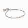 Nomination Milleluci Rose Gold Plated Stainless Steel CZ Infinity Bracelet