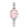Nomination Paris Classic Steel & Pink Rectangular Dial Watch