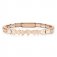 Trendsetter Rose Gold PVD Hearts Smarty Bracelet