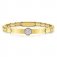 Nomination Trendsetter Yellow Gold & Pavé CZ Smarty Bracelet