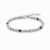 NOMINATION Instinct Stainless Steel with Black Onyx Stones Bracelet