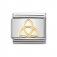 Nomination 18ct Gold Trinity Knot Charm.