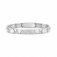 Nomination Trendsetter Stainless Steel & CZ Triangles Smarty Bracelet
