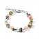 Bracelet GeoCUBE® medium olive-peach