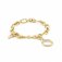 Nomination Endless Yellow Gold & CZ Circle Bracelet