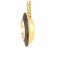 Nomination Aurea Yellow Gold Plated & CZ Circle Pendant Necklace