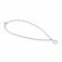 Nomination Endless Silver & CZ Circle Pendant Necklace