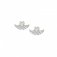 Sweetrock Silver & CZ Winged Heart Earrings