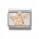 Nomination 9ct Rose Gold Angel of Happiness Charm