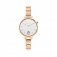 Nomination Rose Gold Zircon set Round Glitter Dial Watch.