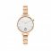 Nomination Rose Gold Zircon set Round Glitter Dial Watch.