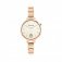 Nomination Rose Gold Zircon set Round Glitter Dial Watch.