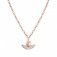 Nomination Sweetrock Silver Rose & CZ Winged Heart Necklet