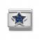 Nomination Silver Blue Star CZ Charm