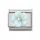 Nomination Classic Rose Gold Turquoise Mother of Pearl Flower Charm