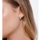 Lucy Quartermaine Silver Droplet Stud Earrings