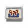 Nomination 18ct & Enamel Blue Gift Charm.