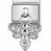 Nomination Drop Silver CZ Bee Charm.