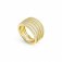 Nomination Lovelight Yellow Gold & White CZ Multi-Band Ring