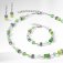 Coeur De Lion GeoCUBE® Green Joyful Colours Necklet