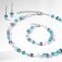 Coeur De Lion GeoCUBE® Blue Joyful Colours Necklet