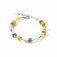 Coeur De Lion GeoCUBE® Yellow Joyful Colours Bracelet