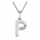 Hot Diamonds Silver Diamond set Initial P Pendant