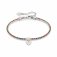 Nomination Silver Crystal Chic & Charm Heart Bracelet
