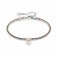 Nomination Silver Crystal Chic & Charm Heart Bracelet