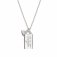 Talisman Success Silver & CZ Star Necklet