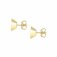 Nomination Aurea Yellow Gold Plated & CZ Stud Earrings