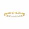 Nomination Silver Gold White CZ Bracelet