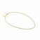 Nomination Gold Plated Silver White Crystal Tennis Necklet